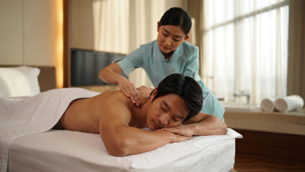 岘港上门移动按摩